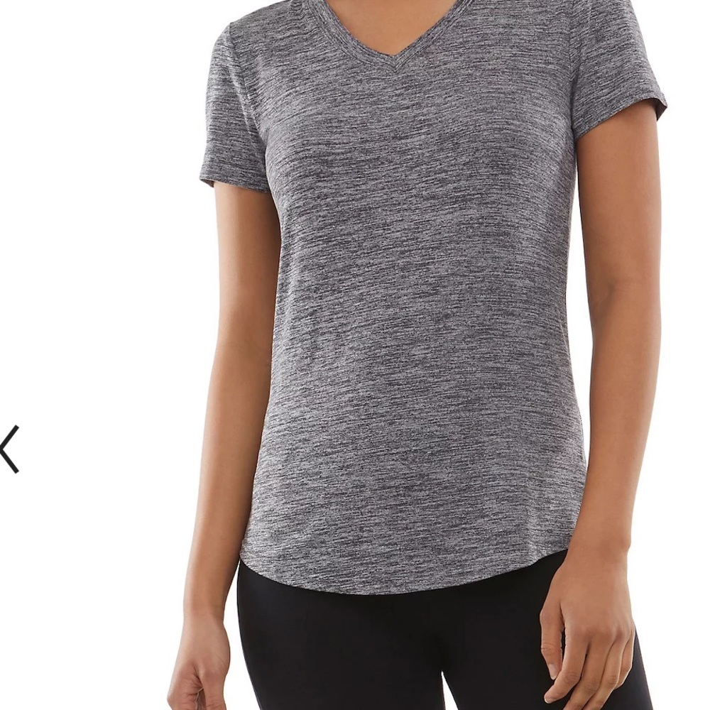 Danskin gray work out top